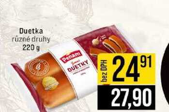 Duetka různé druhy 220 g 