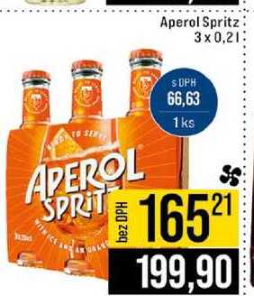 Aperol Spritz 3x 0,2l
