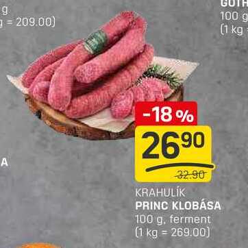 PRINC KLOBÁSA 100 g