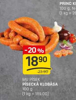 PÍSECKÁ KLOBÁSA 100 g