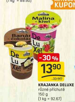 KRAJANKA DELUXE různé příchutě 150 g 