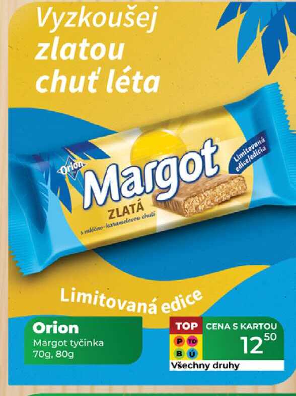 Orion Margot tyčinka 70g, 80g 