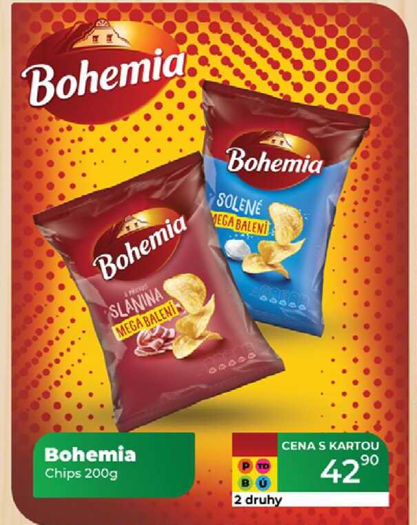 Bohemia Chips 200g 