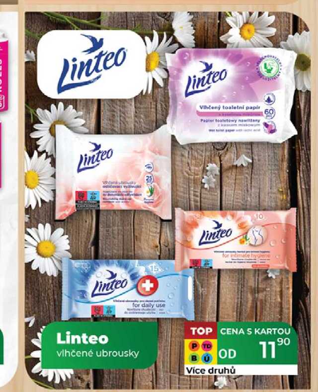 Linteo vlhčené ubrousky  