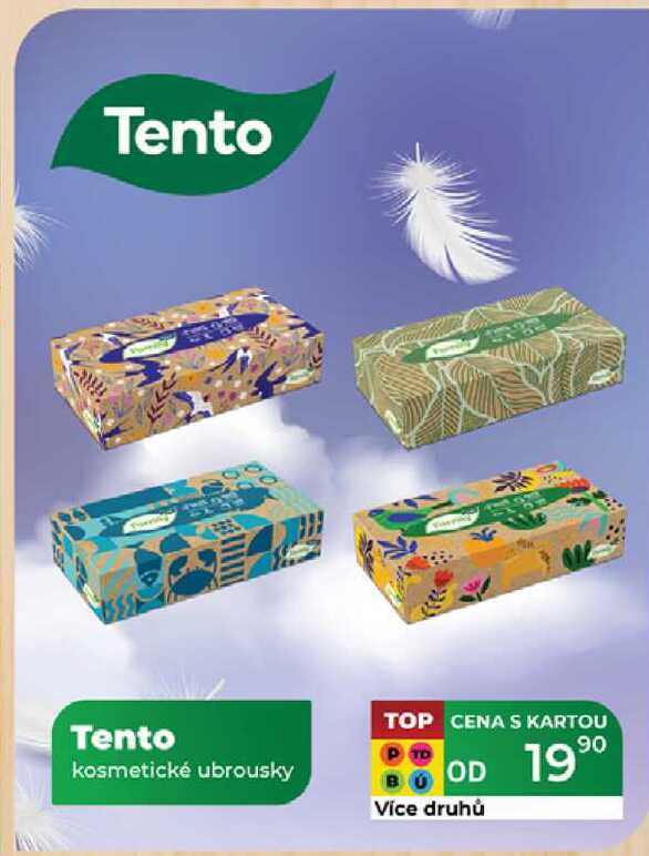 Tento kosmetické ubrousky 