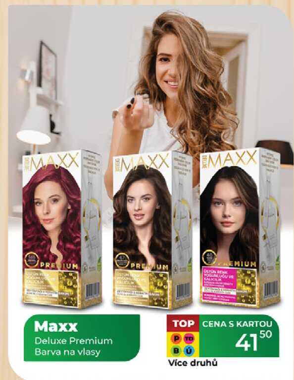 Maxx Deluxe Premium Barva na vlasy 