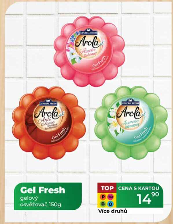 Gel Fresh gelový osvěžovač 150g
