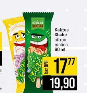 Kaktus Shake citron malina 90 ml 