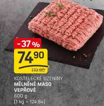 MĚLNĚNÉ MASO VEPŘOVÉ 600 g 