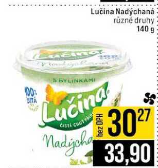 Lučina Nadýchaná různé druhy 140 g 