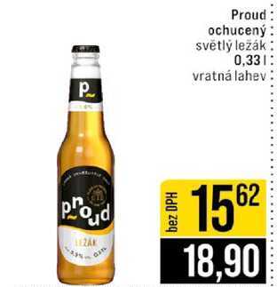 Proud světlý ležák 0,5 l 