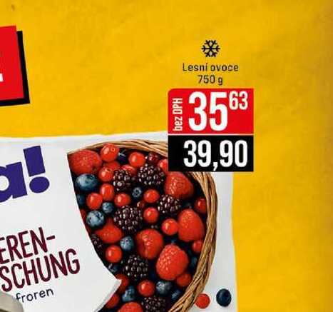 Lesní ovoce 750 g
