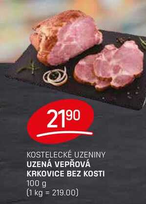 VEPŘOVÁ KRKOVICE BEZ KOSTI 100 g
