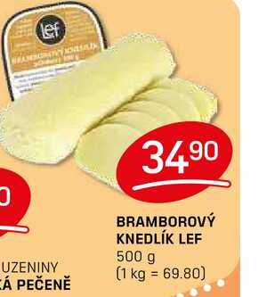 BRAMBOROVÝ KNEDLÍK LEF 500 g 