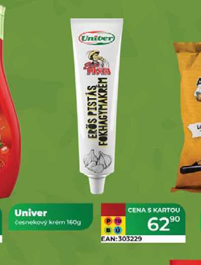 Univer česnekový krém 160g  