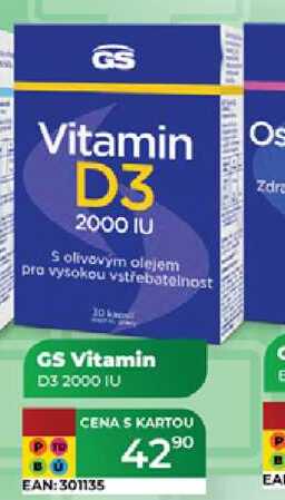 GS Vitamin D3 2000 IU  