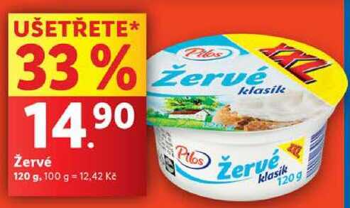 Žervé, 120 g