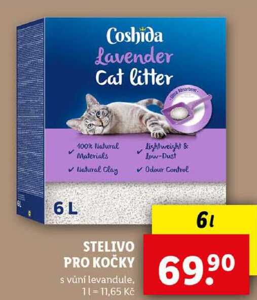 STELIVO PRO KOČKY, 6 l