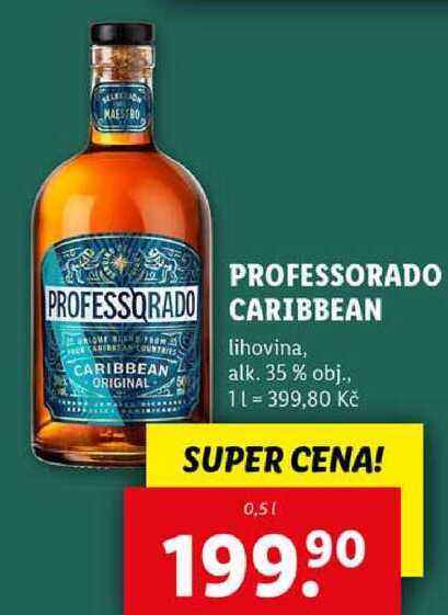 PROFESSORADO CARIBBEAN, 0,5 l