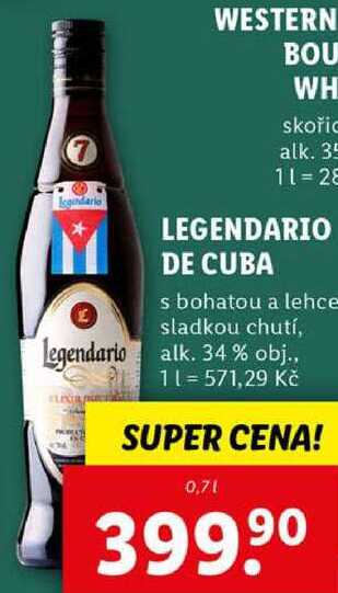 LEGENDARIO DE CUBA, 0,7 l
