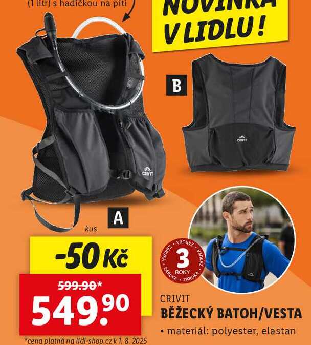 BĚŽECKÝ BATOH/VESTA