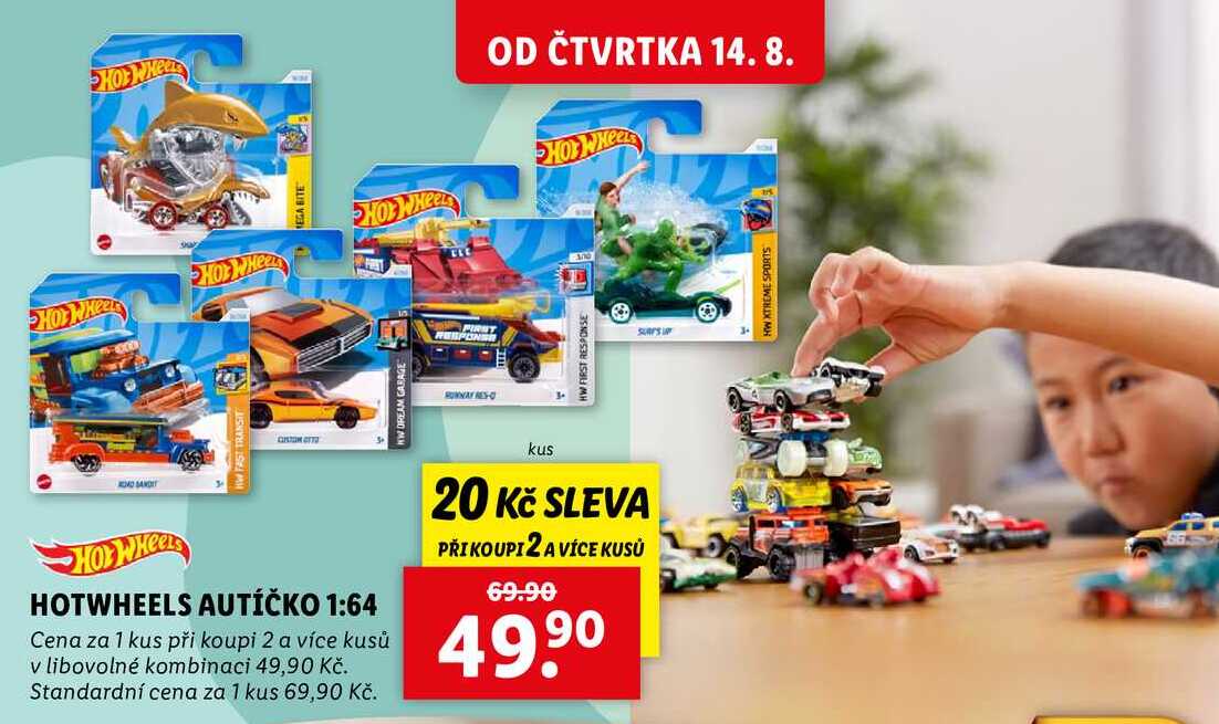 HOTWHEELS AUTÍČKO 1:64 