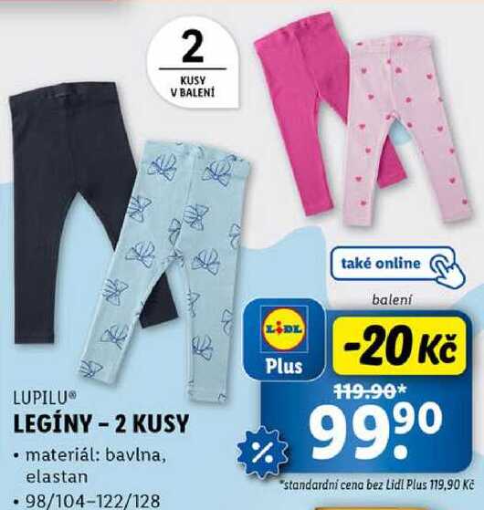 LEGÍNY - 2 KUSY
