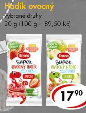 Hadík ovocný, 20 g
