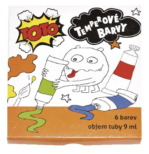 Toto Temperové barvy 6 ks, 6 KS