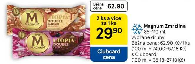 Magnum Zmrzlina, 85-110 ml 