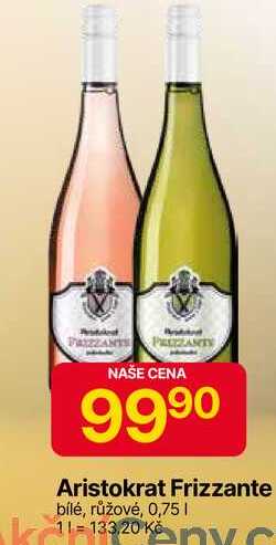 Aristokrat Frizzante bílé, růžové, 0,75l