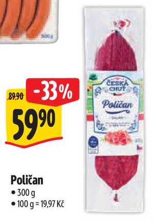 Poličan, 300 g 