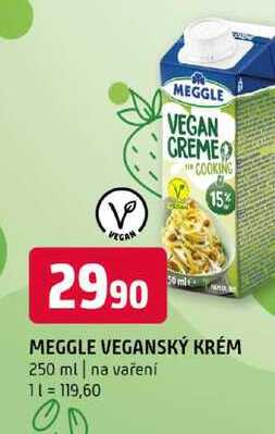 Meggle veganský krém 250 ml na vaření 