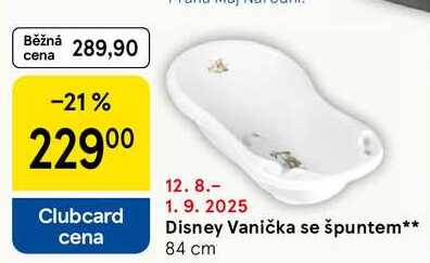 Disney Vanička se špuntem, 84 cm 