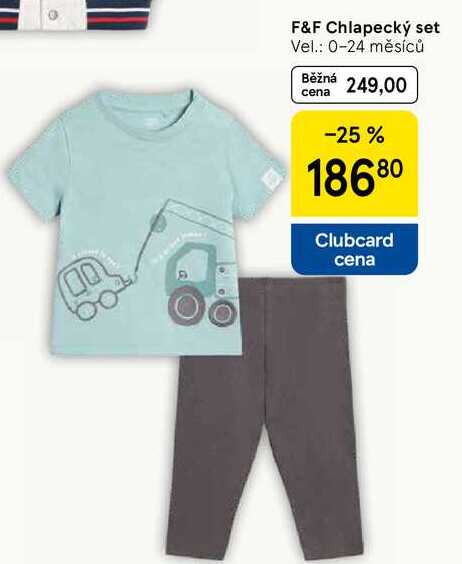 F&F Chlapecký set Vel.: 0-24 měsíců 