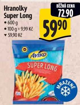 Hranolky Super Long, 600 g 