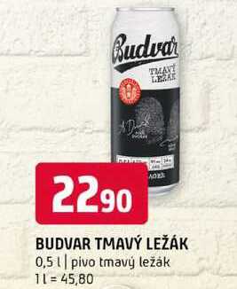 Budweiser Budvar B:Dark Tmavý ležák 0,5l
