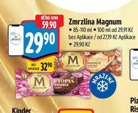  Zmrzlina Magnum 85-110 ml  