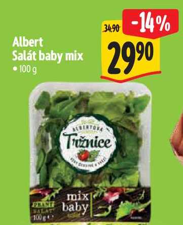 Albert Salát baby mix  100 g  