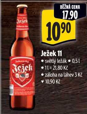 Ježek 11, 0,5 l 