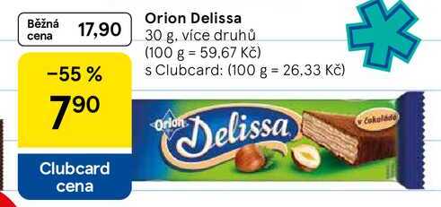 Orion Delissa, 30 g, více druhů 