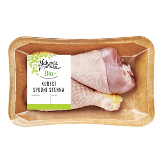 Nature's Promise Bio Kuřecí spodní stehna chlazená 450 g  