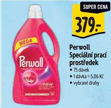 Perwoll Speciální prací prostředek, 75 dávek 