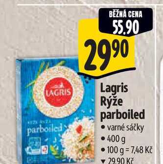   Lagris Rýže parboiled 400 g