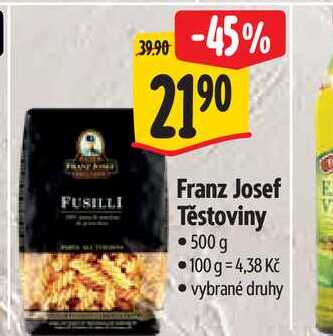  Franz Josef Těstoviny 500 g 