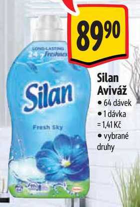 Silan Aviváž, 64 dávek