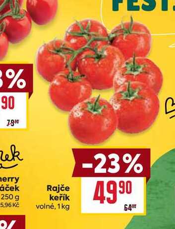 Rajče keřík volné, 1 kg 
