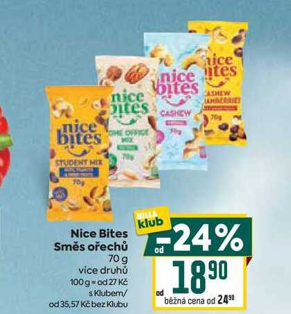 Nice Bites Směs ořechů 70 g