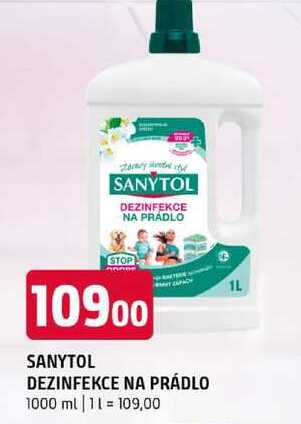Sanytol Dezinfekce na prádlo 1000ml