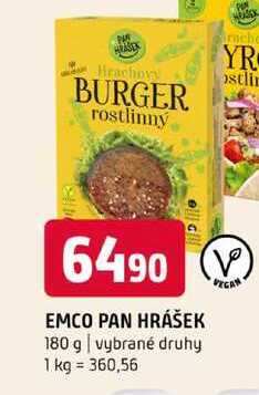 EMCO PAN HRÁŠEK 180 g vybrané druhy 